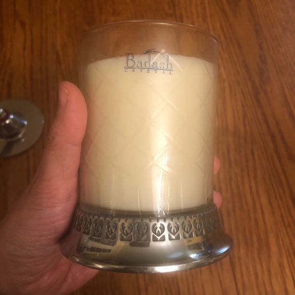 Badash crystal candle, vanilla, NEW - Picture 3 of 10